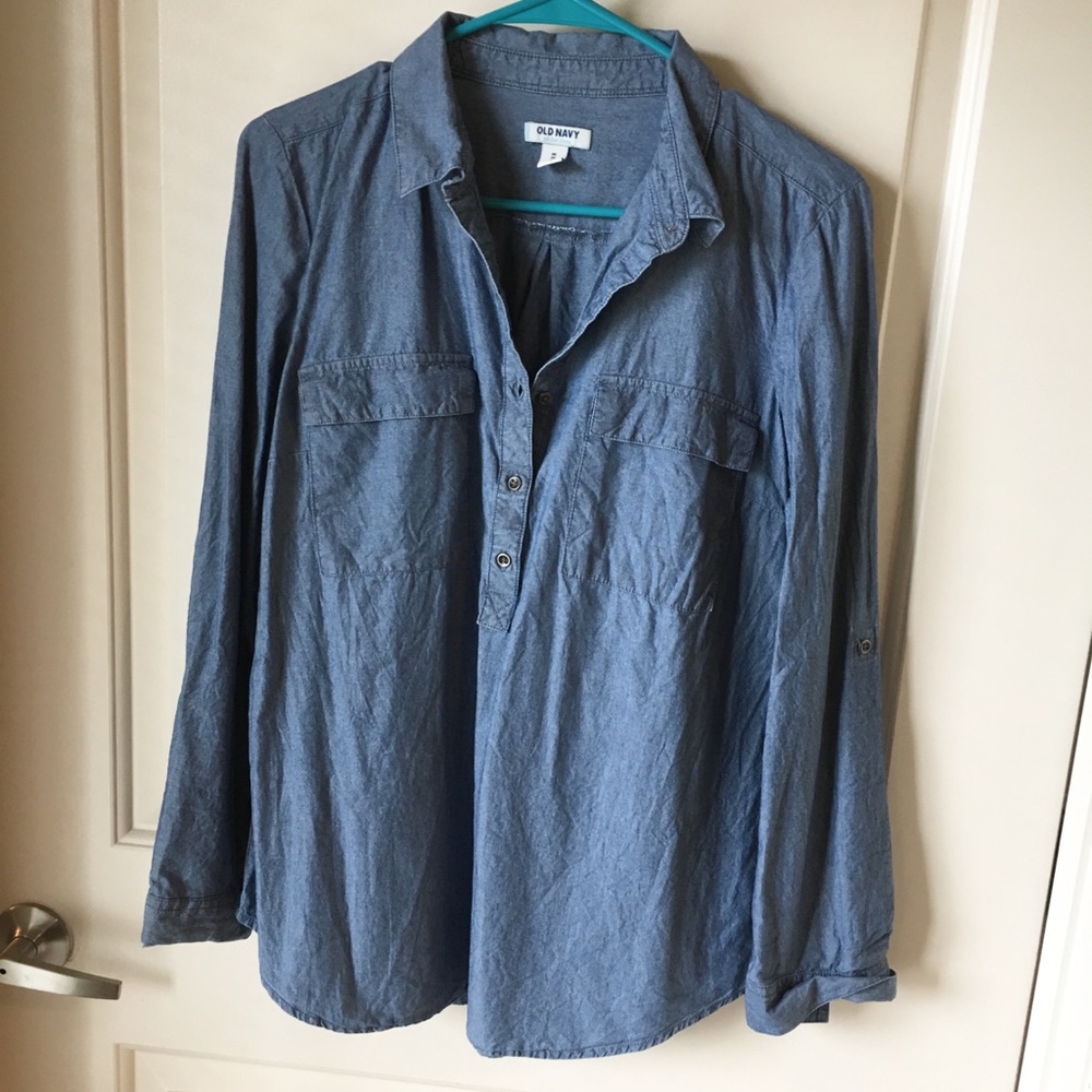 Old Navy denim shirt